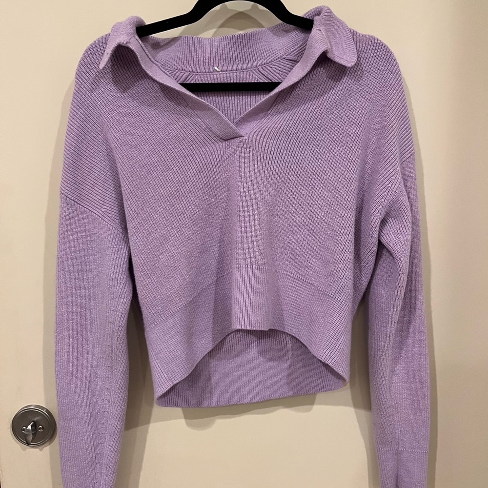 Lululemon Collared Merino Wool-Blend Sweater